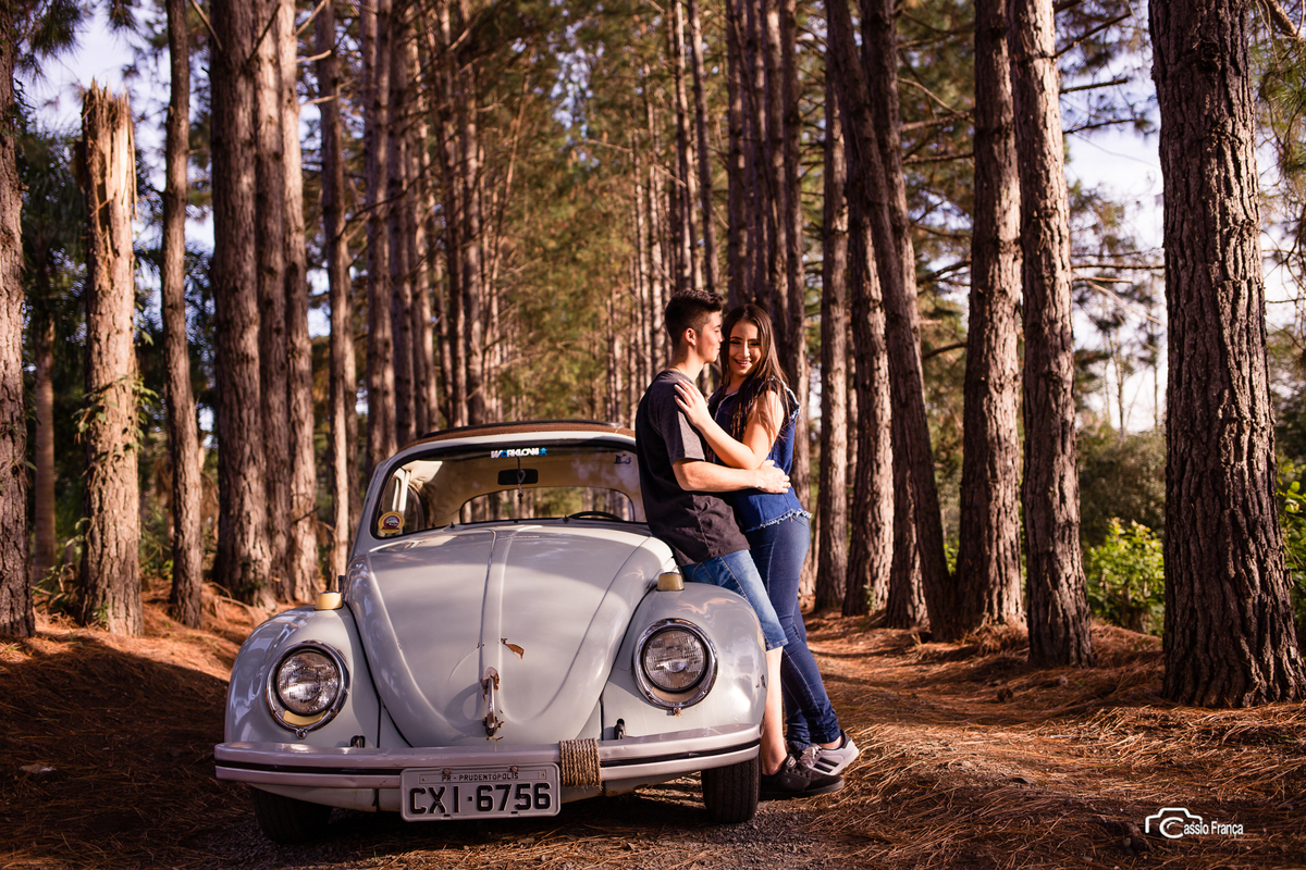 Kemily e Mayron ensaio de casal em Prudentópolis