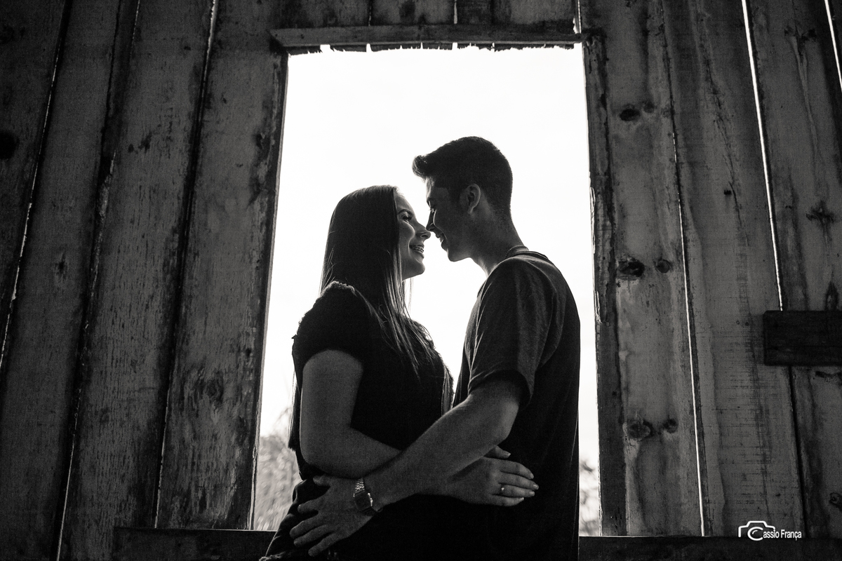 Kemily e Mayron ensaio de casal em Prudentópolis