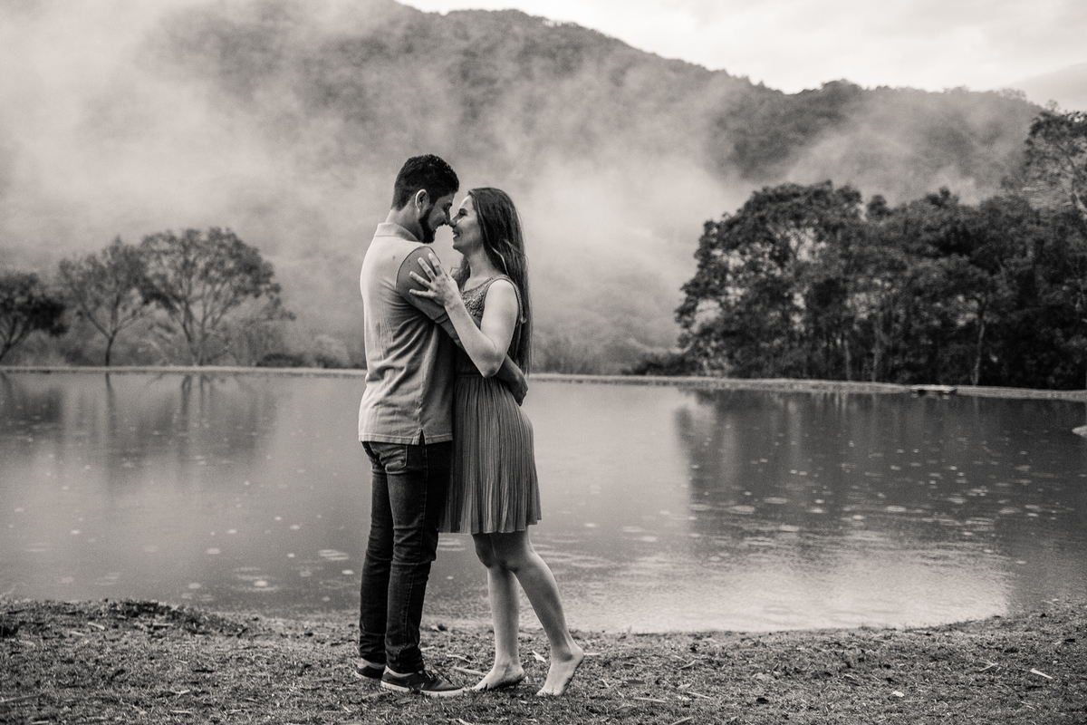 Fim da tarde na serra Paranaense 
