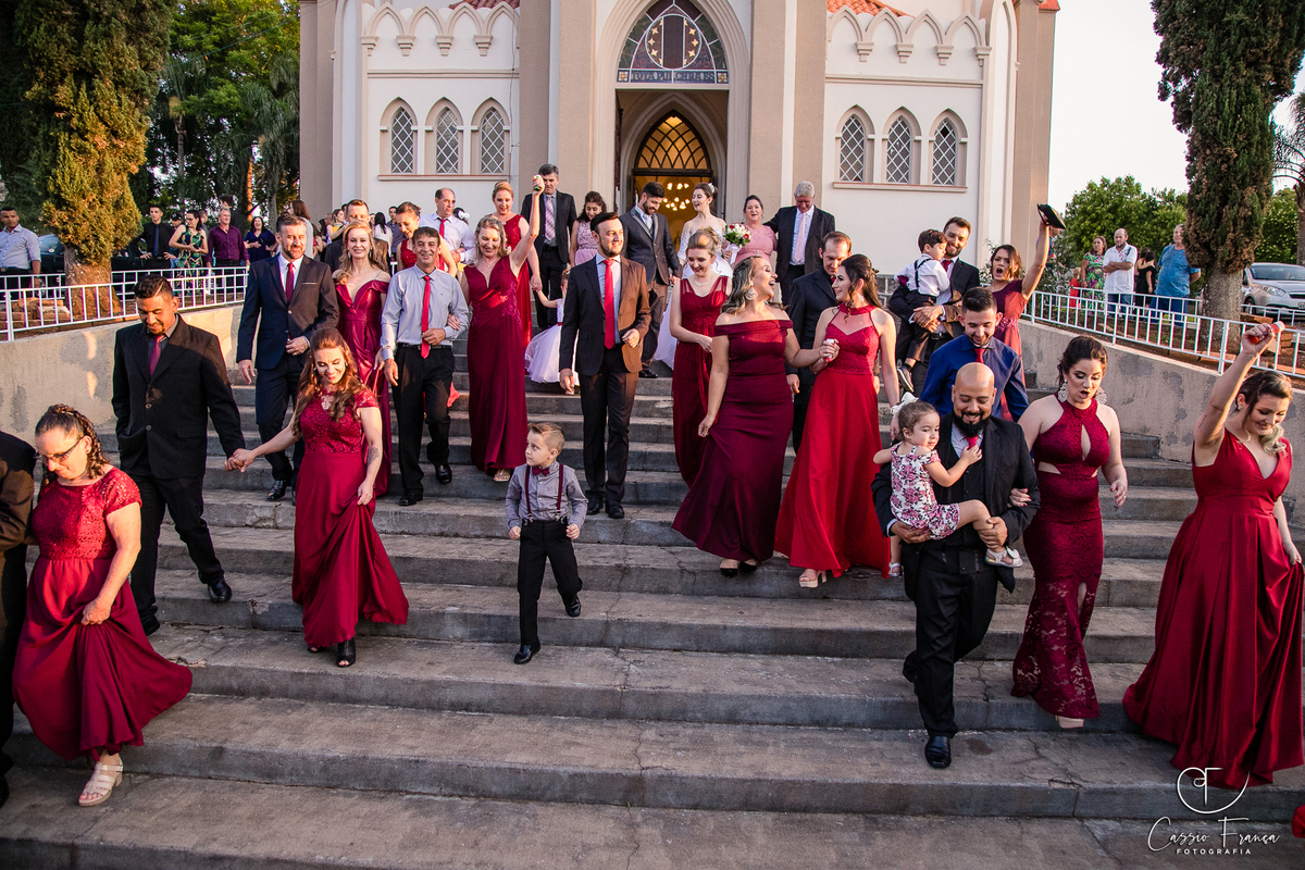 Partiu Festa? Cerimônia de Casamento em Prudentópolis 