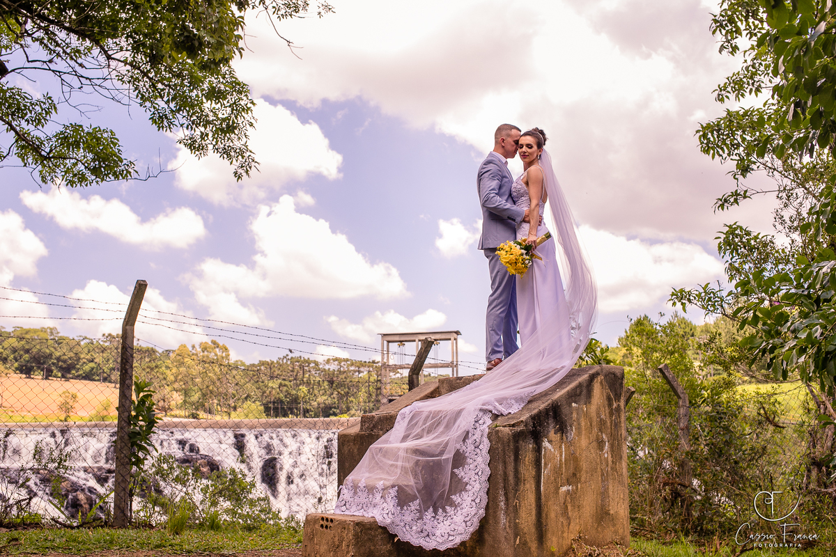 Casamento no Campo Prudentópolis. Ensaio pós casamento