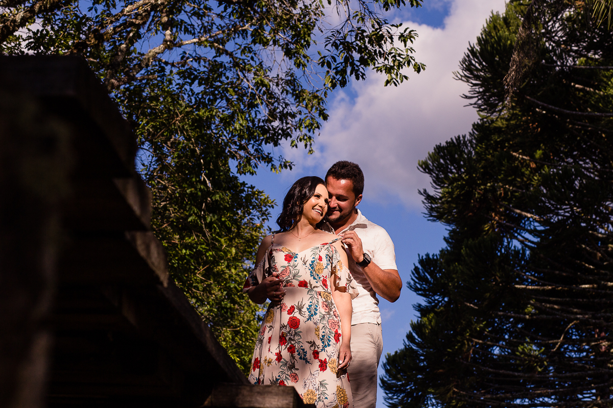 Ensaio Aline e Gian Prudentópolis Guarapuava Serra da Esperança