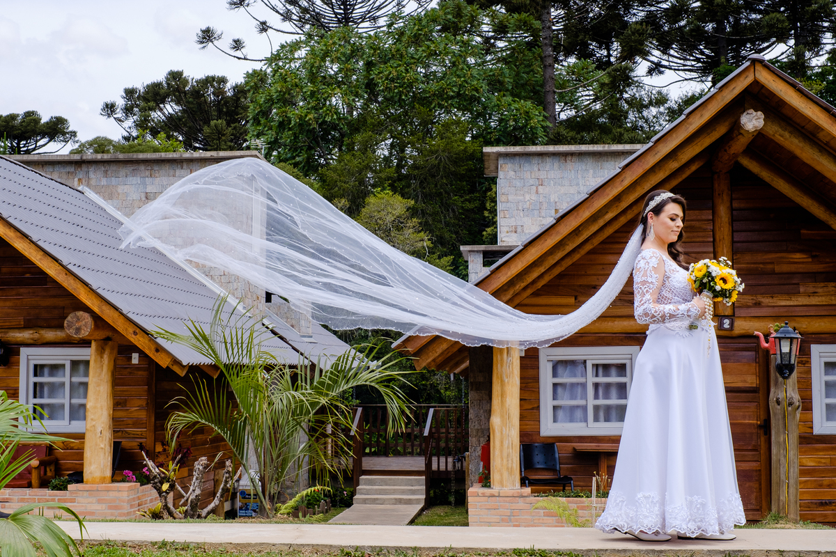 Casamento no Campo Prudentópolis ensaio da noiva