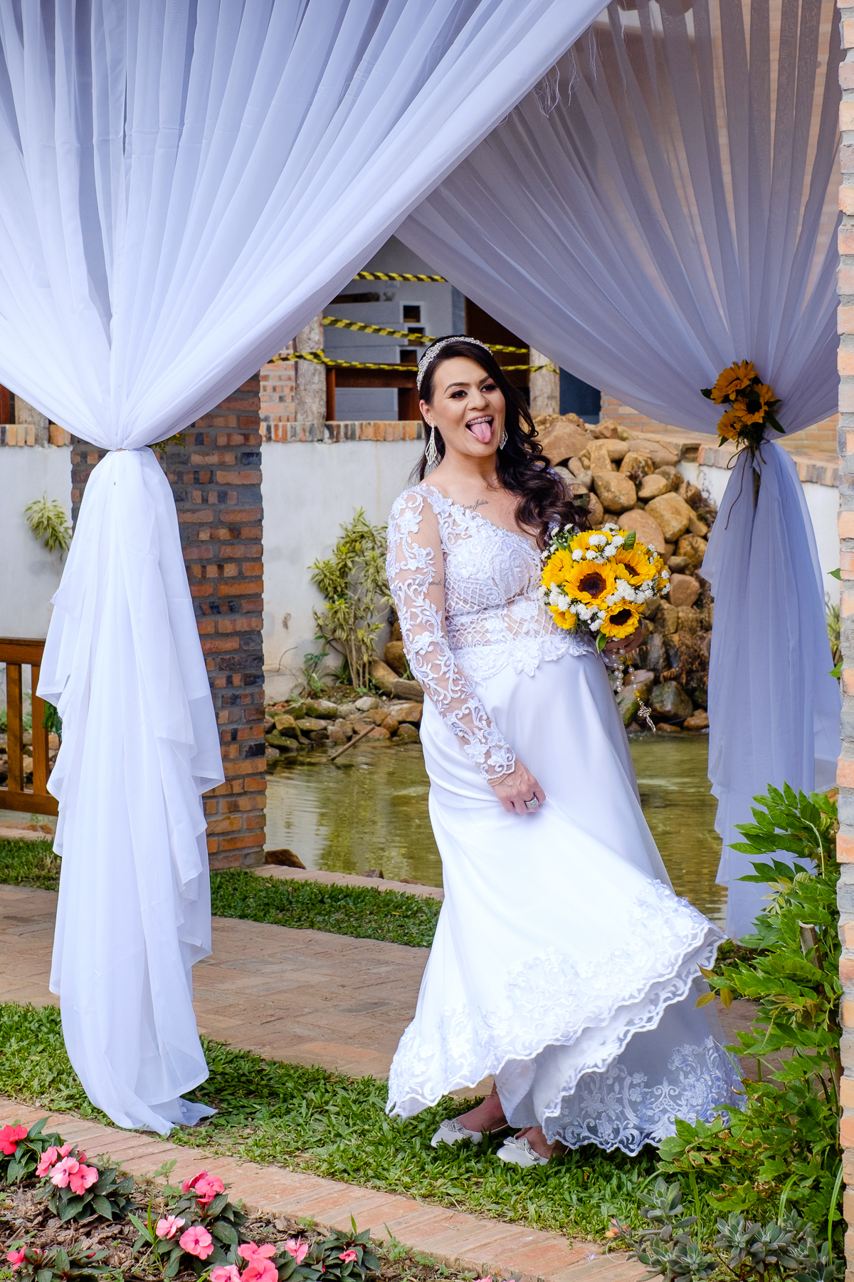 Casamento no Campo Prudentópolis ensaio da noiva