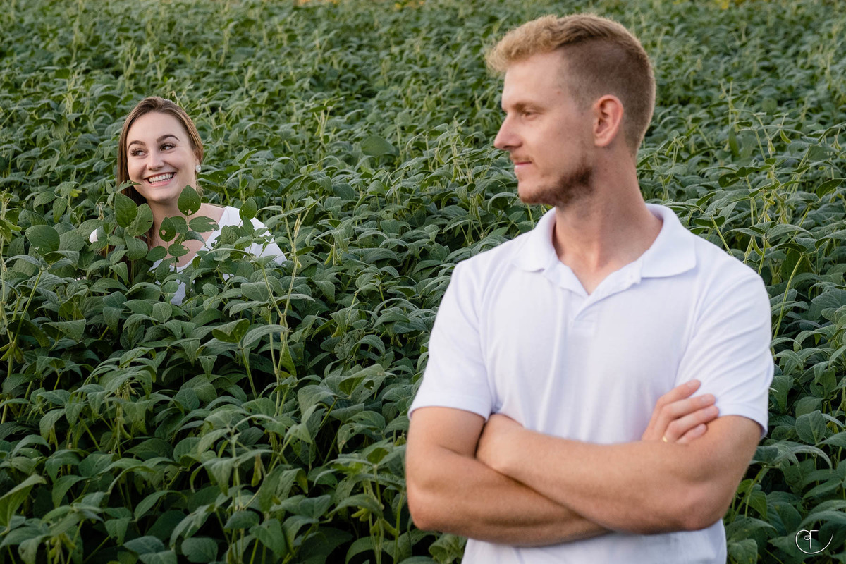 Fotos de casamento na soja