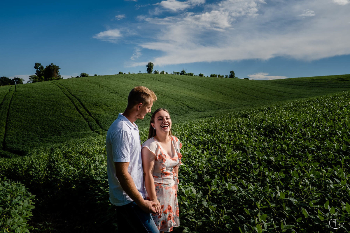 Fotos de casamento na soja