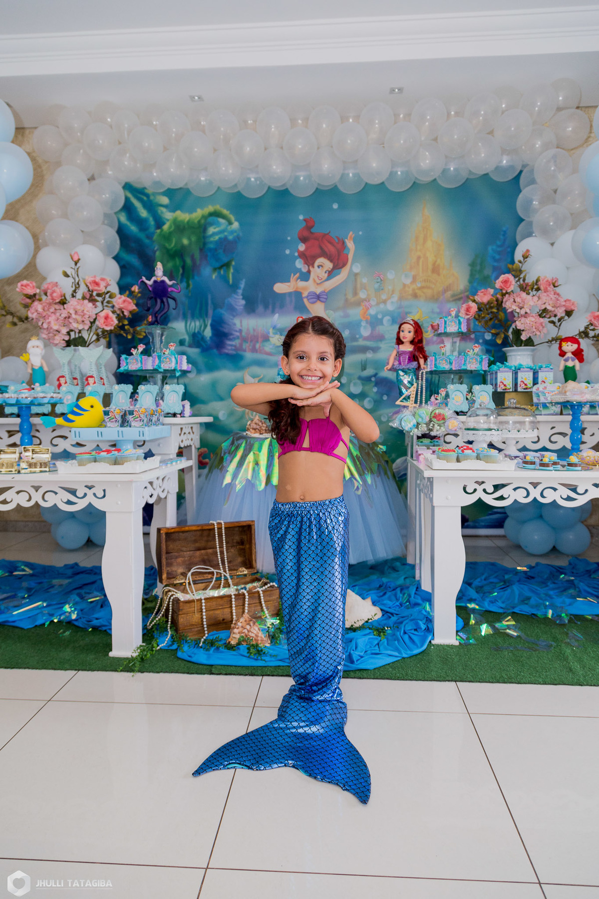 4 anos-ceccilia-pequena sereira-sereia ariel-mundo disney-princesa disney-festa infantil-festademenina-fotografainfantil-fotografainfantilbh