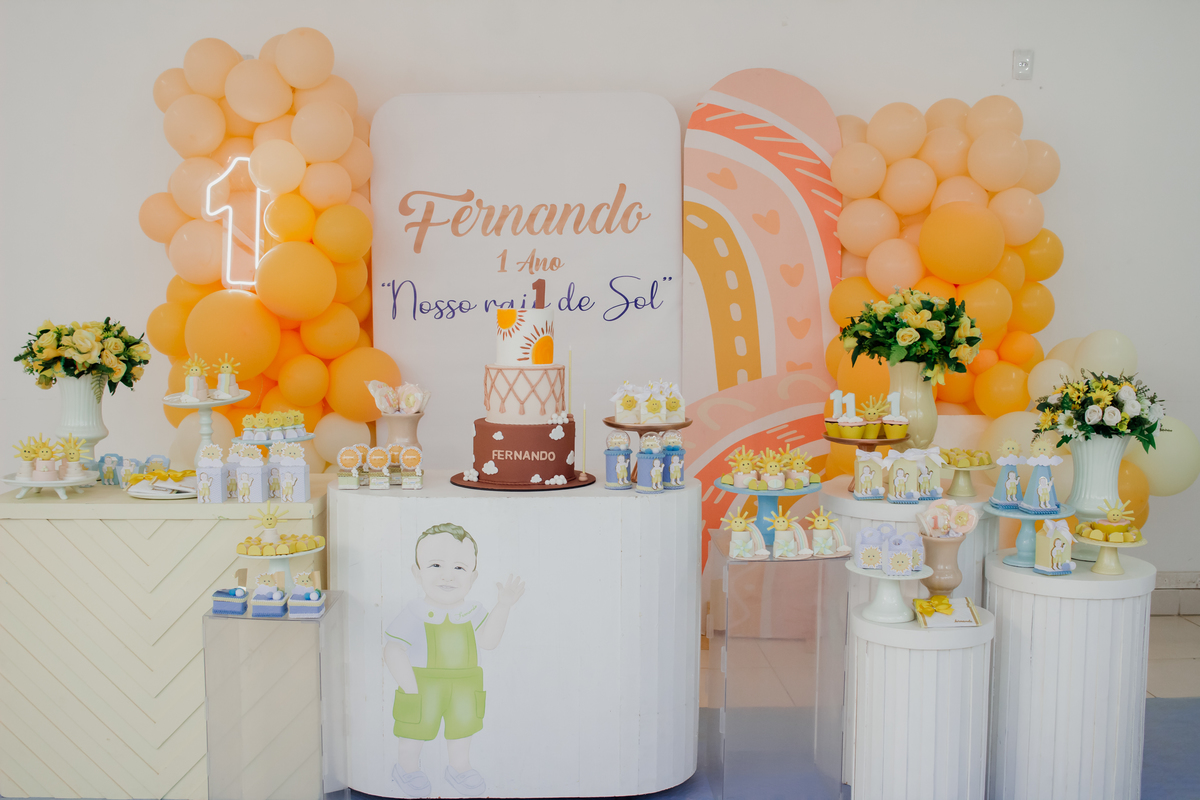 Aniversário - 1 ano Fernando
