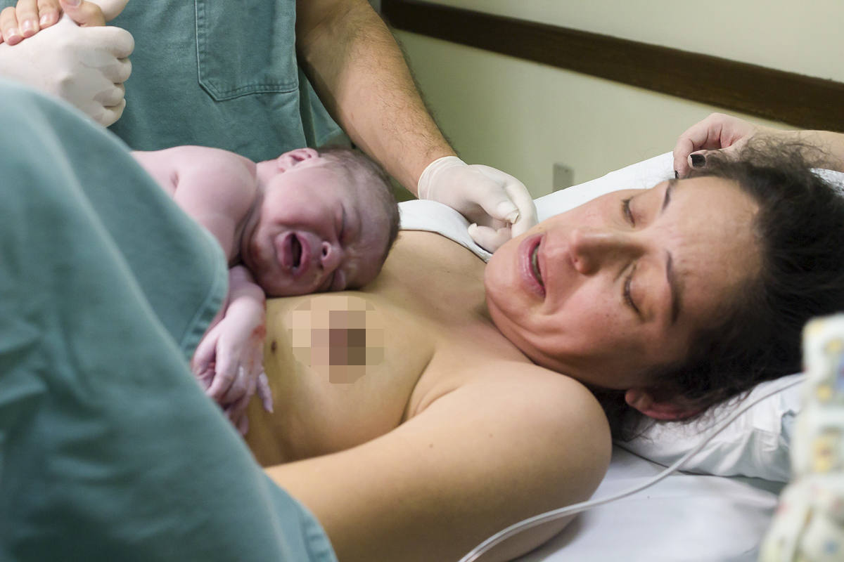 parto hospitalar sorocaba; fotografia de parto