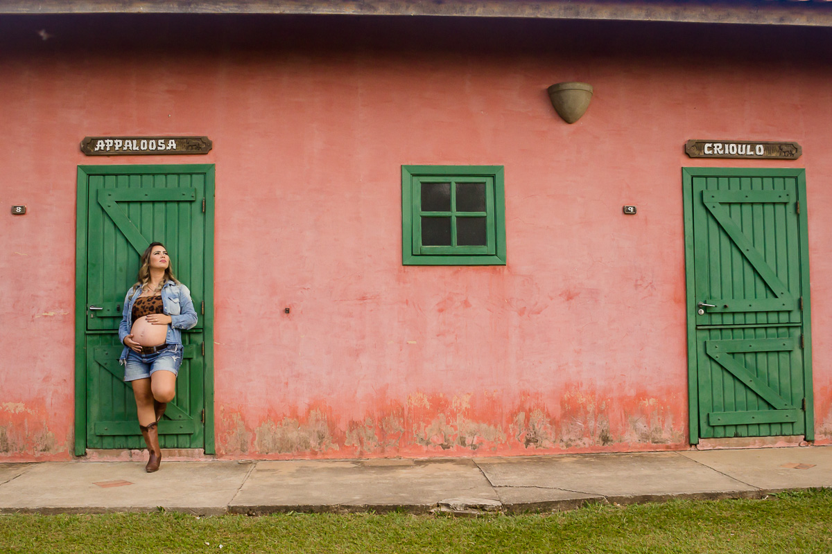 ensaio gestante haras sorocaba