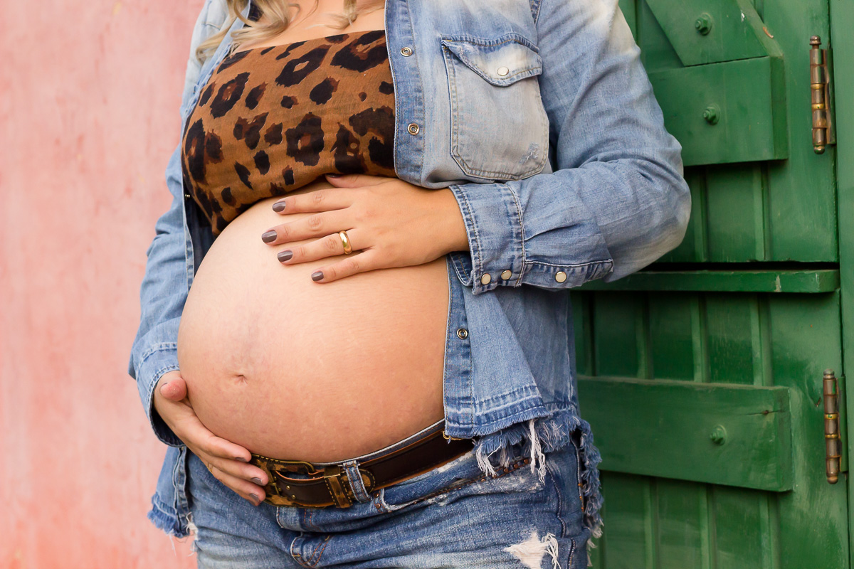 look gestante country