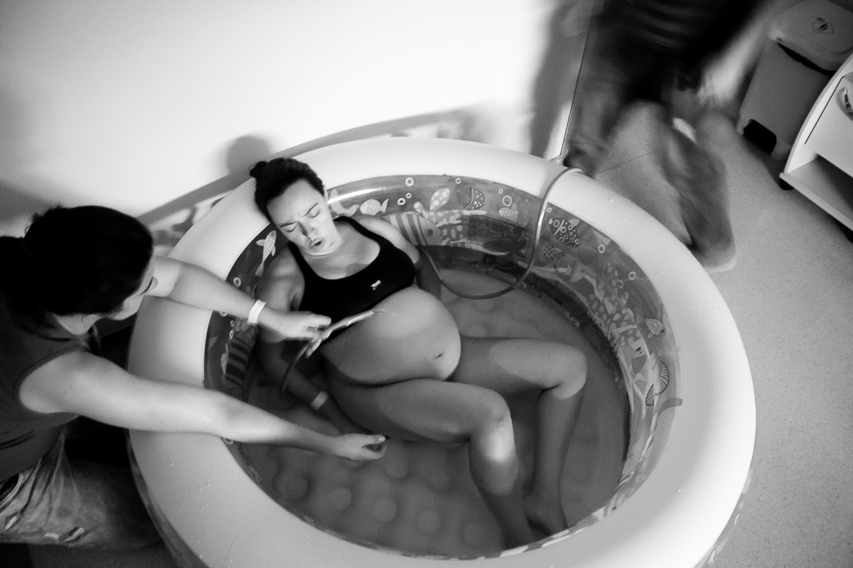 parto na agua hospital modelo