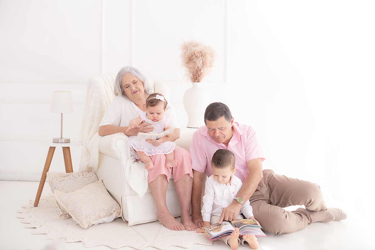 Ensaio Dia dos avós Photoboutique Histórias e memórias Americana Limeira SP