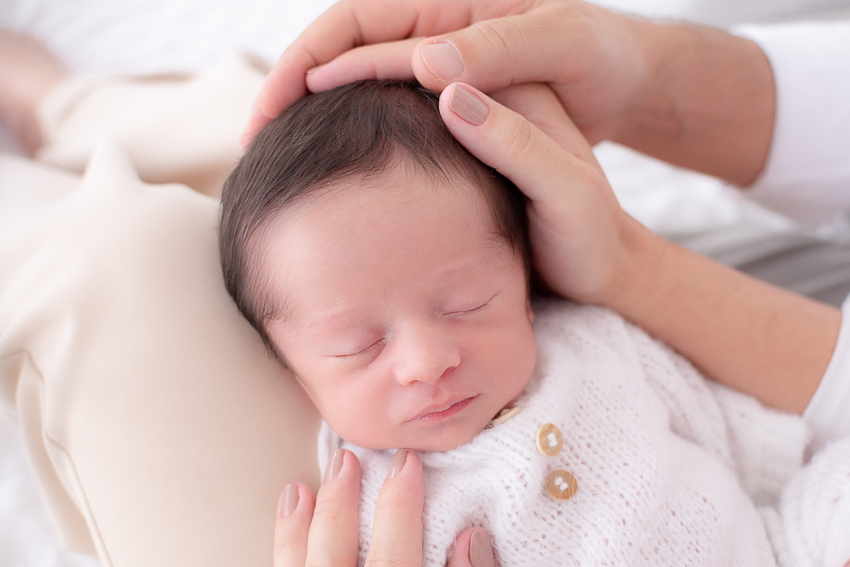 Ensaio newborn clean seguro Estúdio Histórias e Memórias Limeira SP Photo Boutique