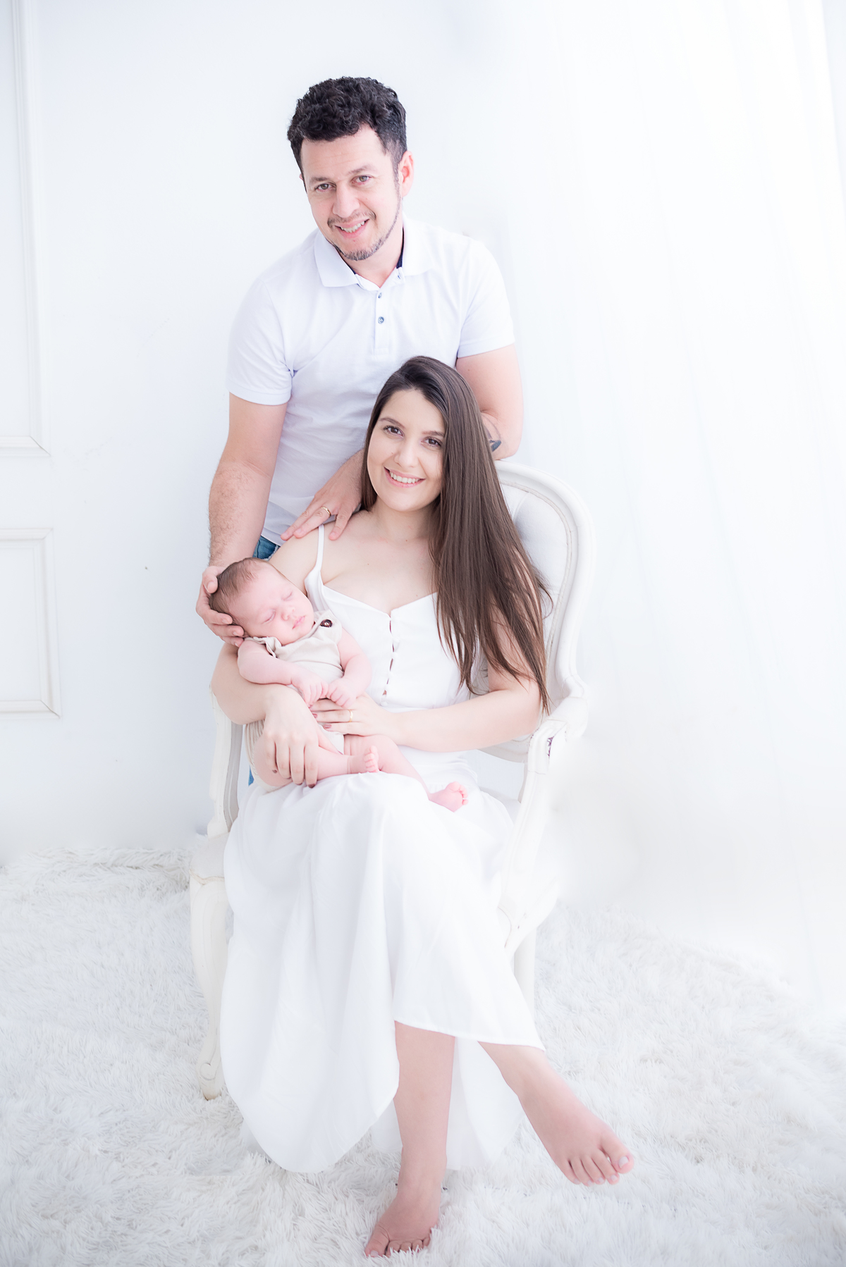 Acompanhamento do bebê em estúdio  Limeira SP Photoboutique Histórias e memórias