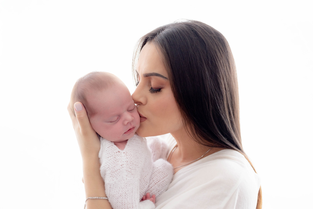 Ensaio newborn bebê com a mamãe limeira sp Estúdio fotográfico Photoboutique Histórias e Memórias foto recém nascido