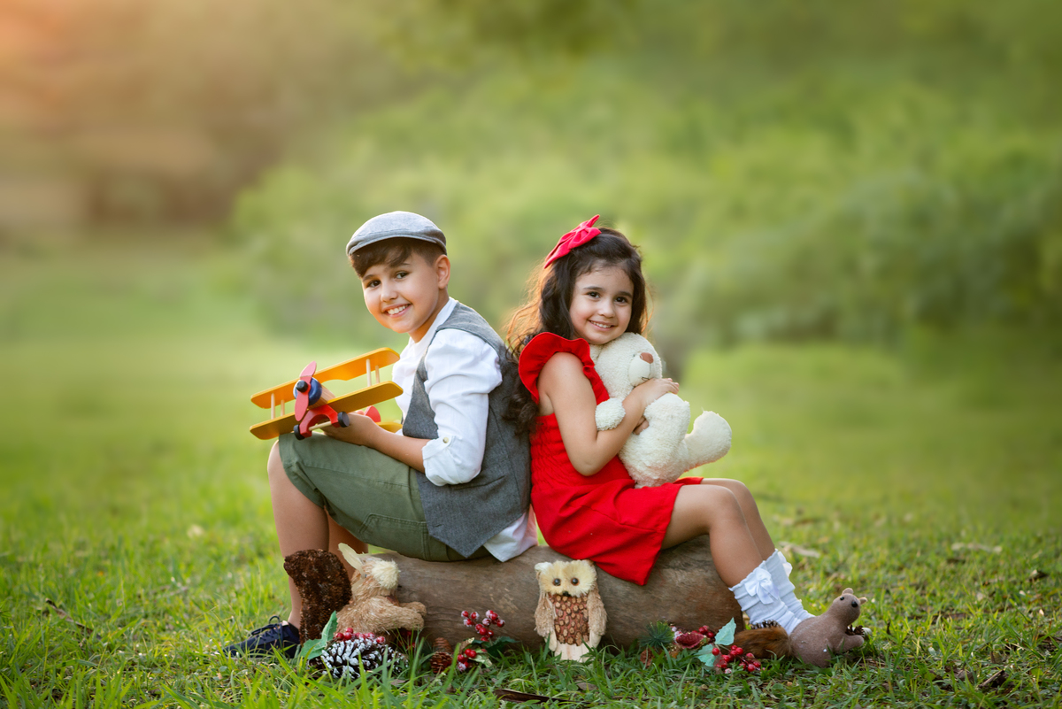 Ensaio de natal no bosque 2023 Limeira 