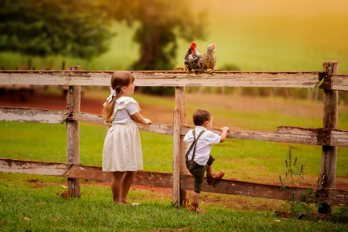 Ensaio Fineart fotos crianças na natureza fotografia artística foto na fazendinha Limeira Araras 
