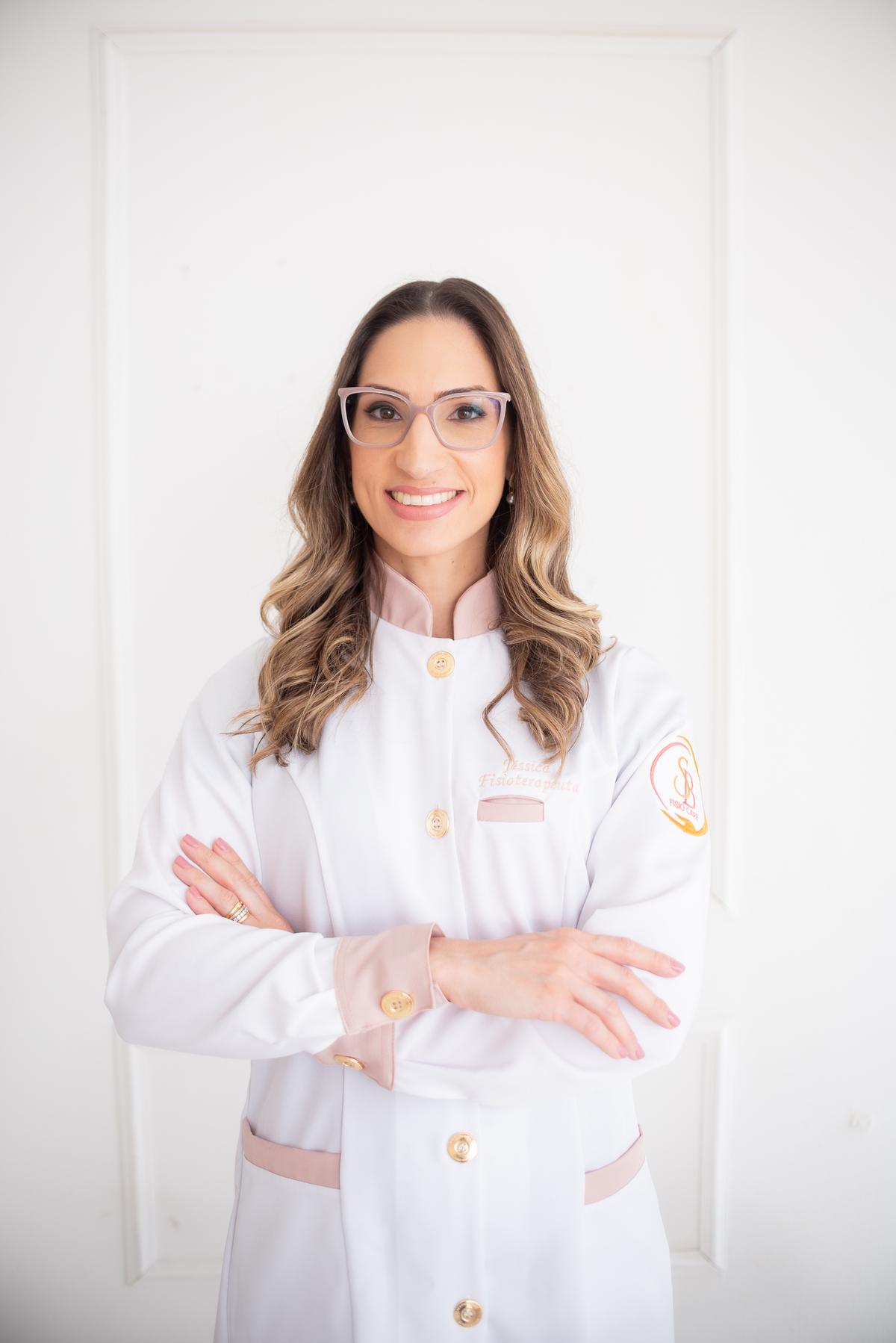 Ensaio de marca pessoal fotos corporativas estúdio clean em Limeira