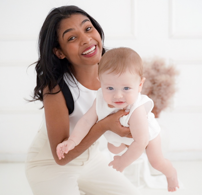 Estúdio Fotográfico de gestante newborn e bebês clean e minimalista em Limeira SP  