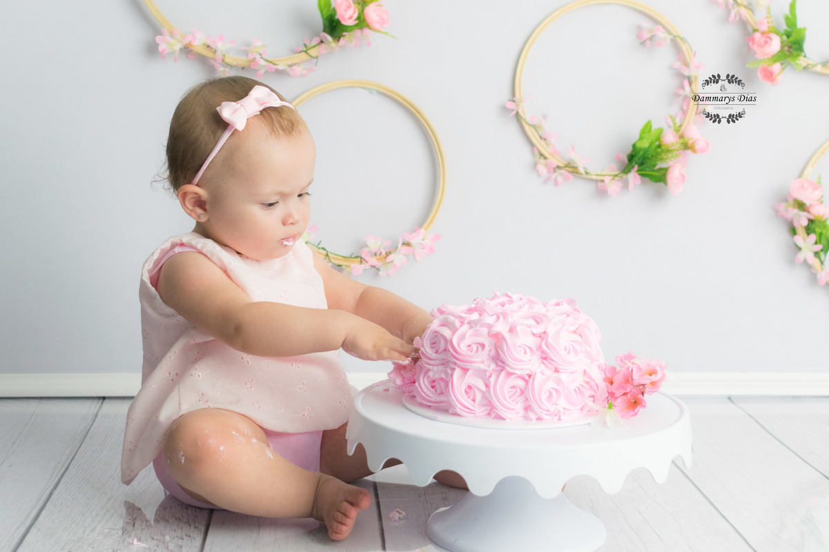 smash the cake  limeira sp estudio Dammarys Dias fotografias