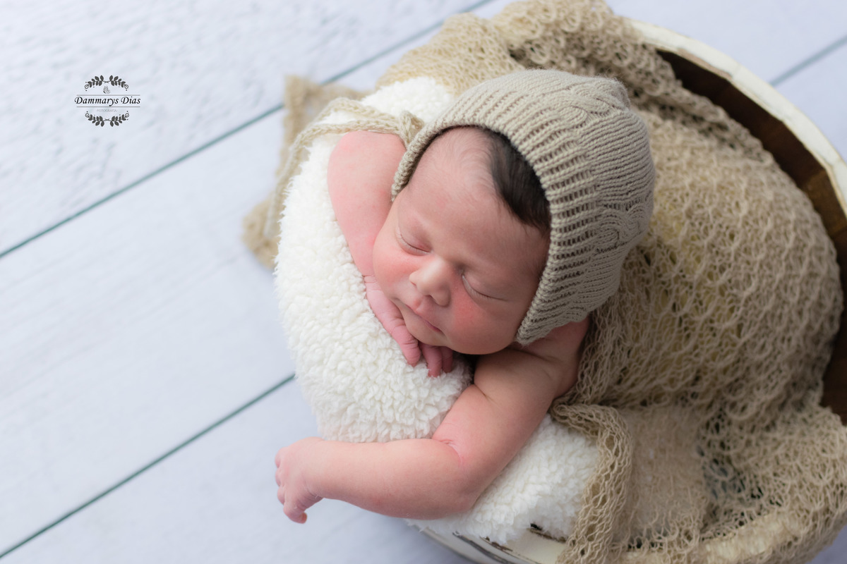 ensaio recém nascido Estúdio Dammarys Dias fotografias