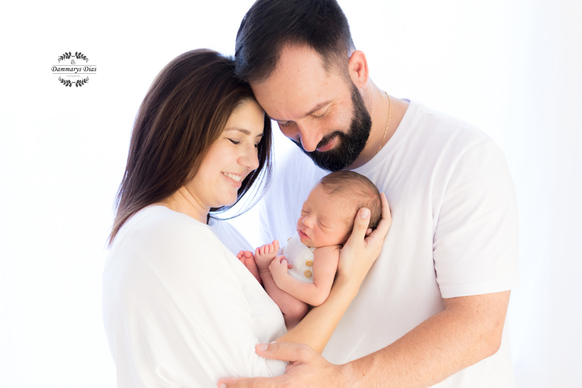 ensaio newborn estúdio Dammarys Dias Fotografias Limeira SP