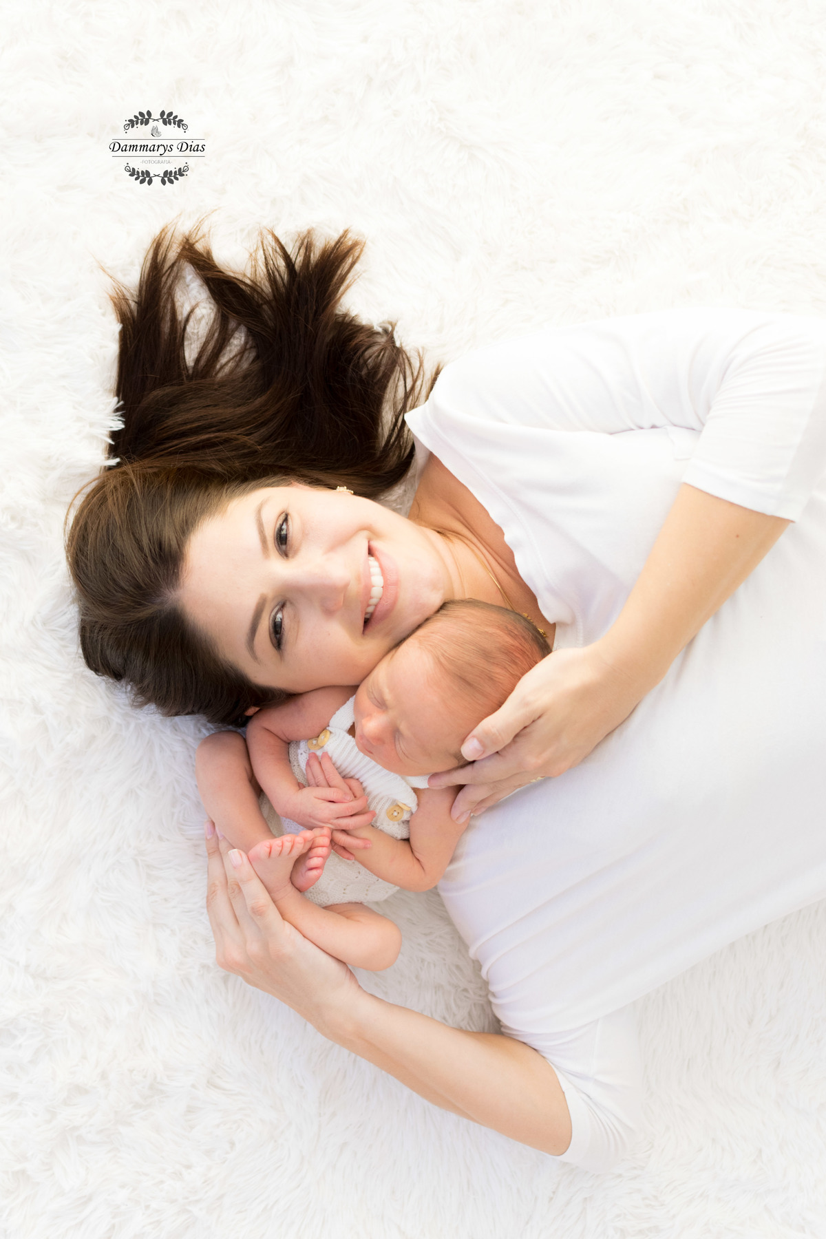 ensaio newborn estúdio Dammarys Dias Fotografias Limeira SP