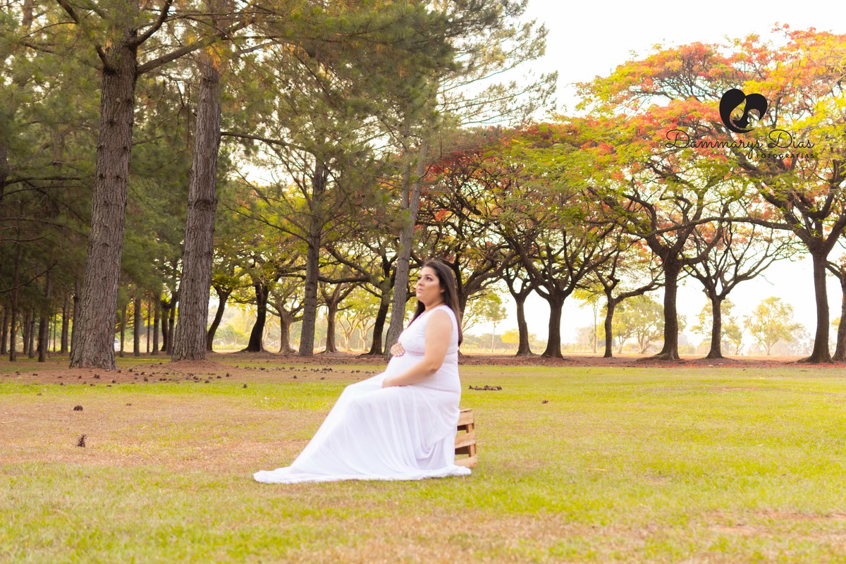 Ensaio gestante ar livre Dammarys Dias Fotografias