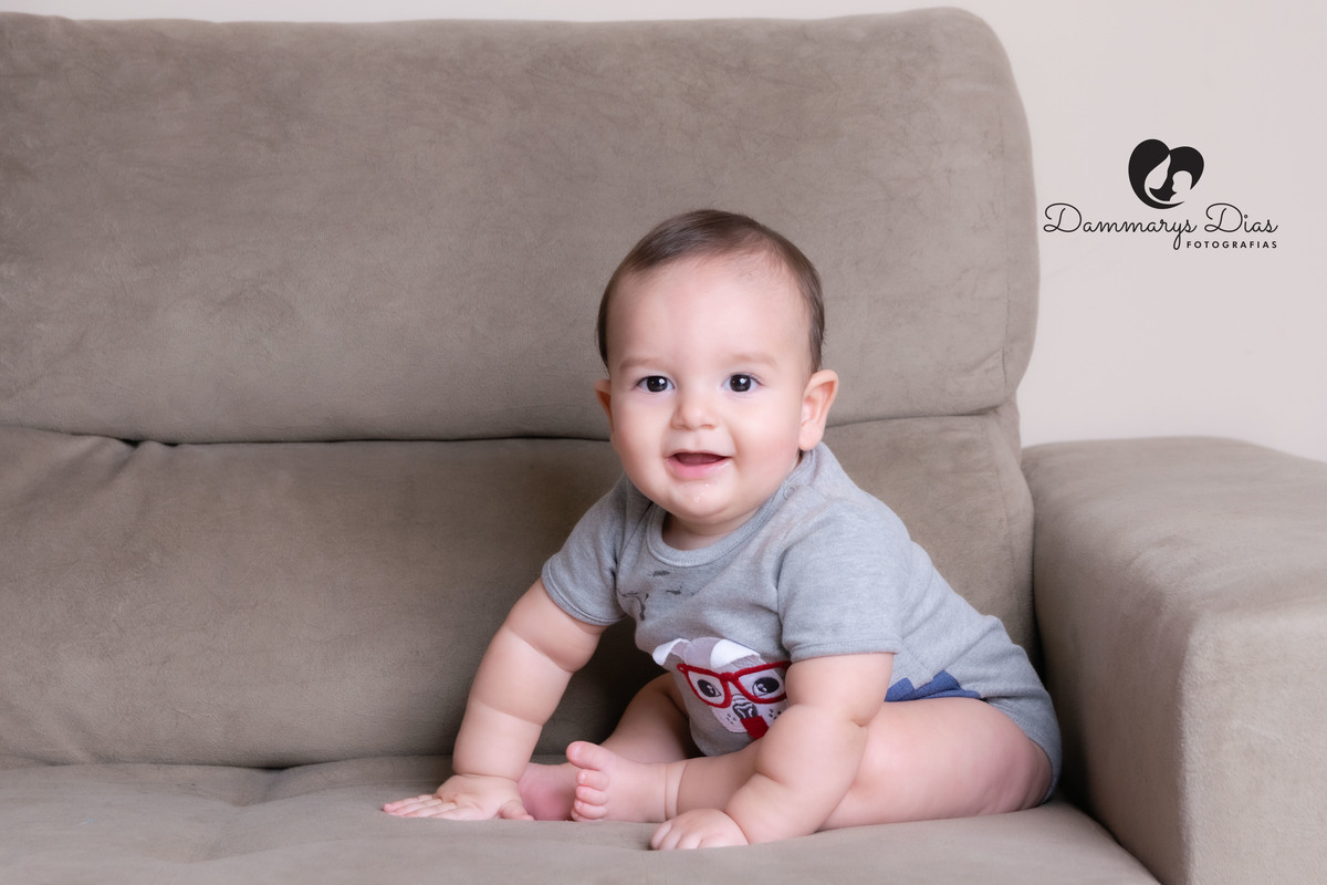 ensaio lifestyle bebê no berço foto casa cliente Dammarys Dias fotografias Limeira SP
