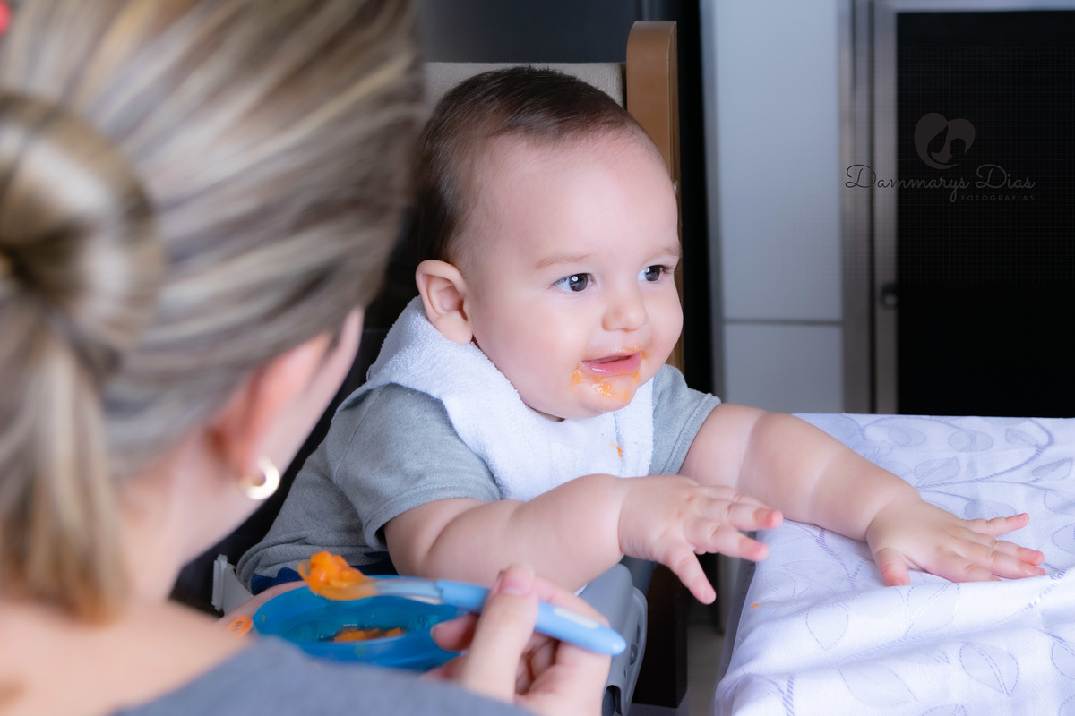 ensaio lifestyle bebê no berço foto casa cliente Dammarys Dias fotografias Limeira SP
