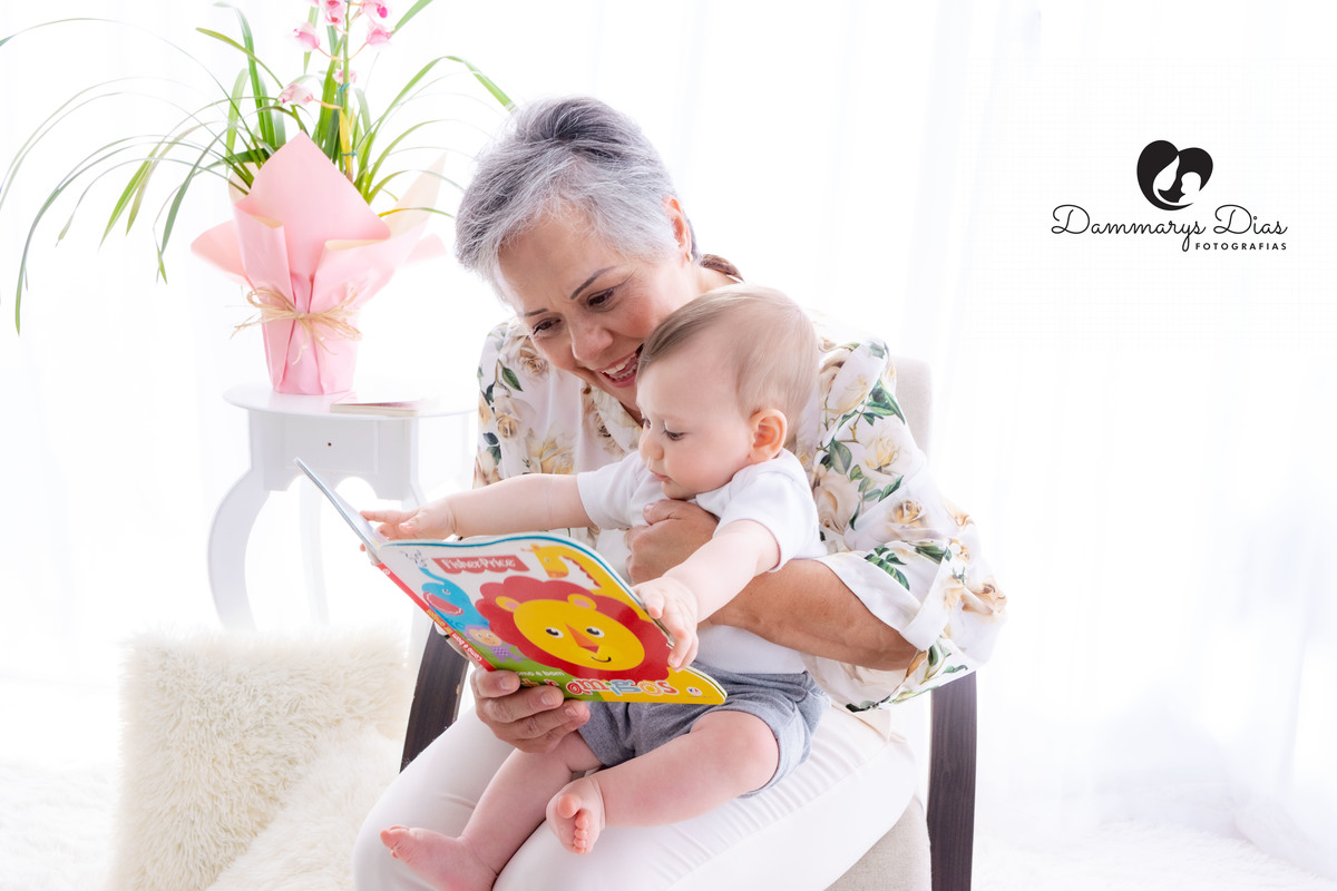 Ensaio Avós Família estúdio fotografico histórias e memórias Dammarys Dias  