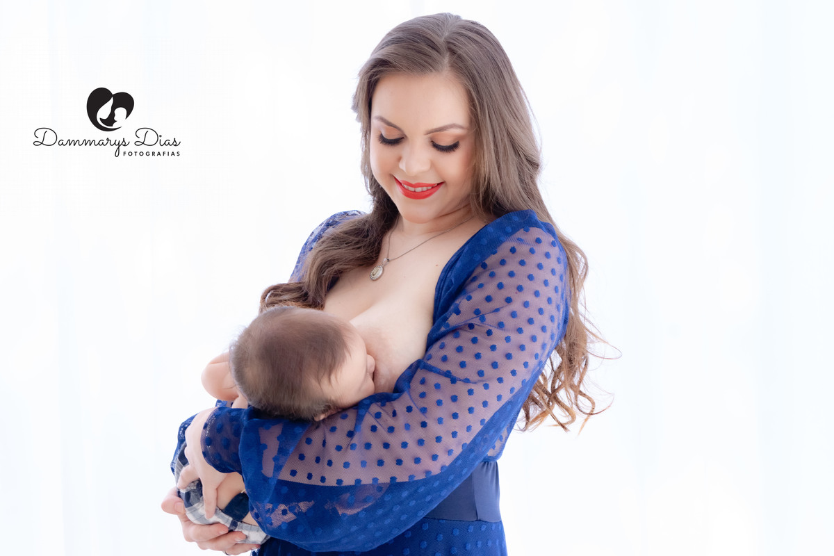 Ensaio Amamentação estúdio fotográfico Histórias e memórias Dammarys Dias  Limeira/SP