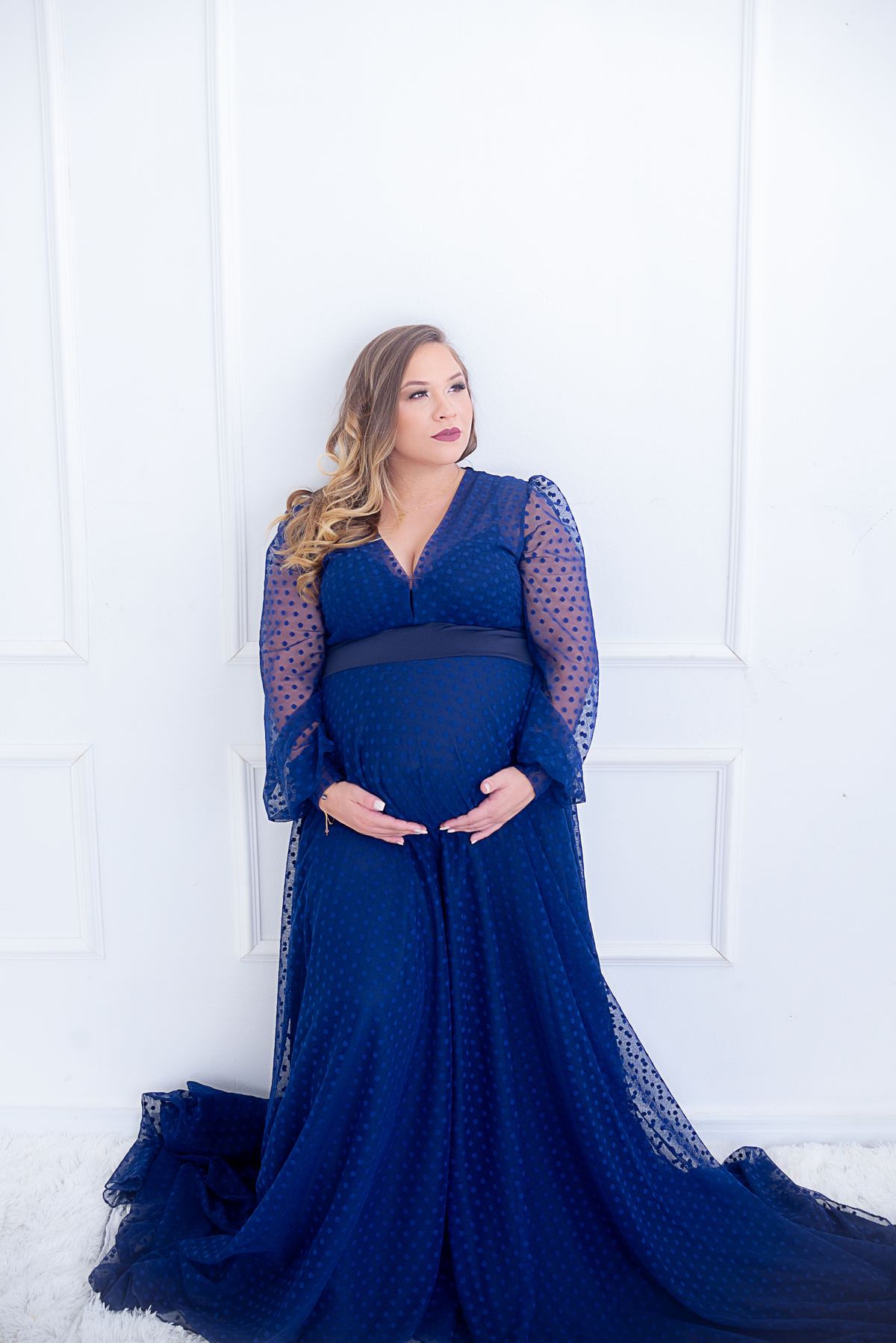 Ensaio gestante estúdio Histórias e Memórias Limeira SP