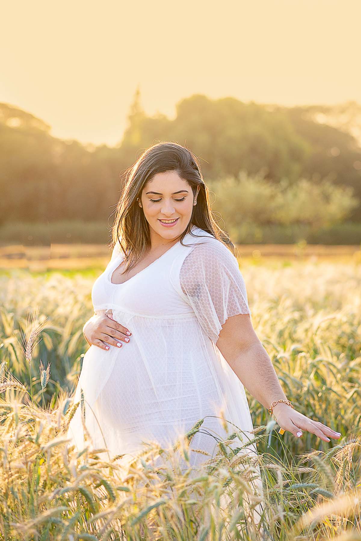 Ensaio gestante campos de flores Holambra Dammarys Dias Fotografias Limeira SP Estudio Histórias e Memórias