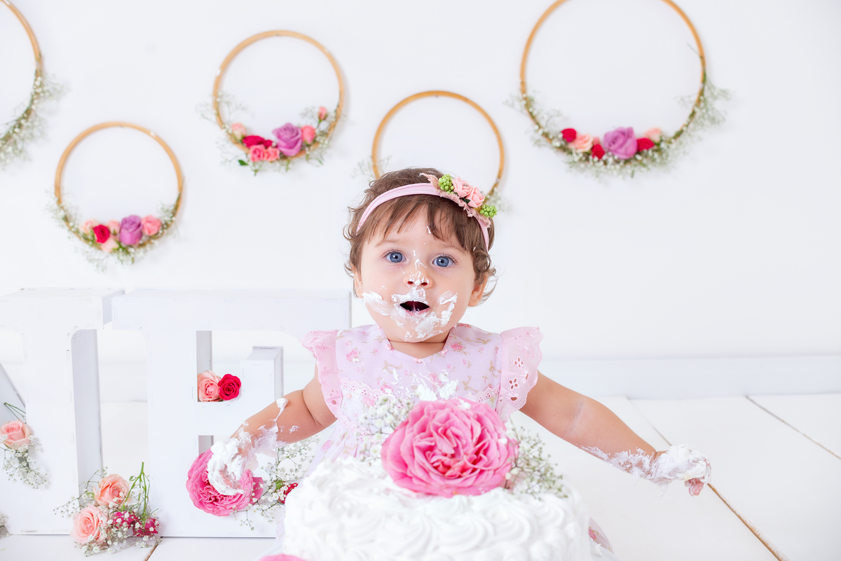 Smash the cake clean Estúdio Histórias e memórias Limeira SP Fotógrafo