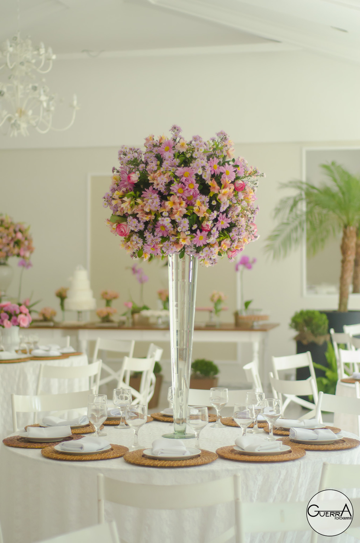 Decoração casamento de dia  em Quinta do bosque Petrópolis