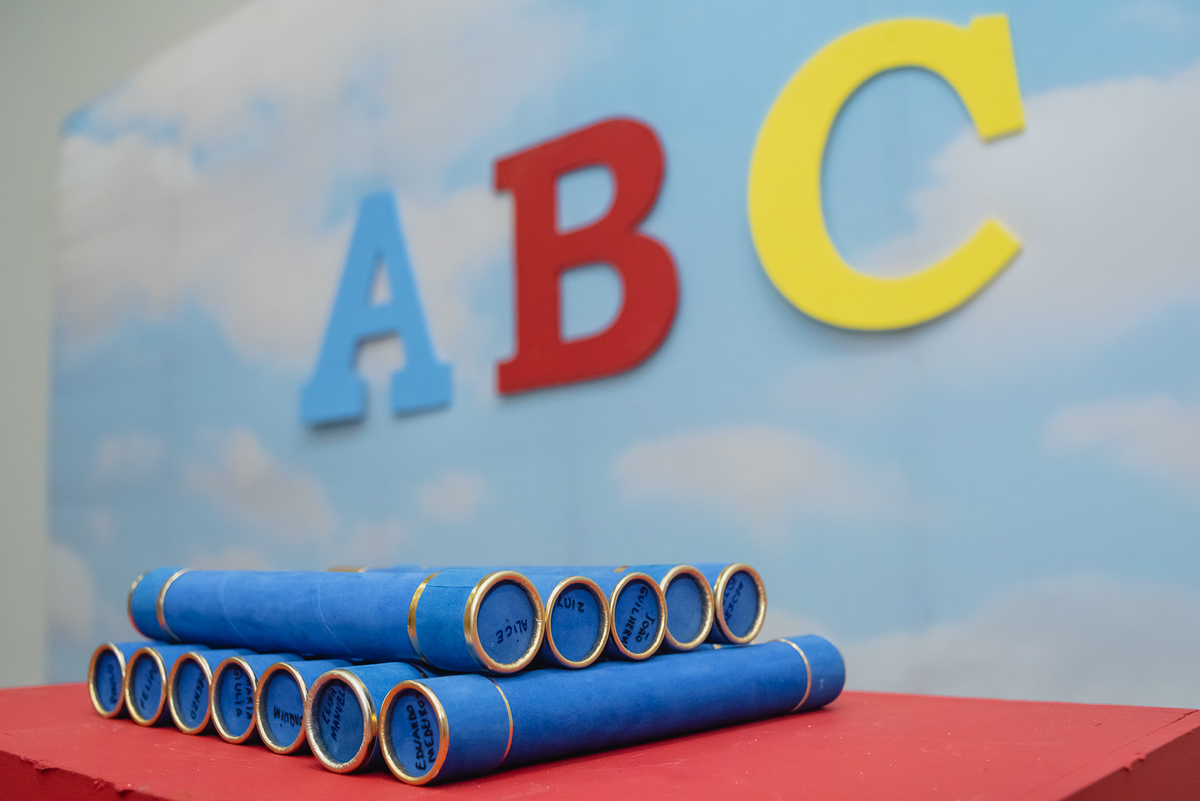 Formatura infantil Colegio Estruturalista