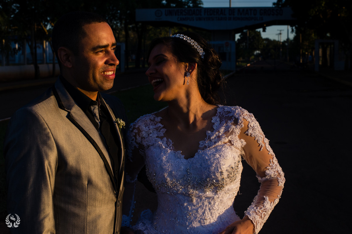 Fotografia do Casamento da Dany e Zé, pelo fotografo Sergio Simões de Rondonópolis
