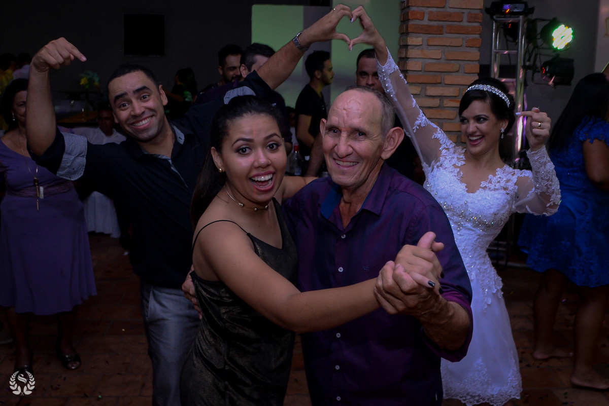Fotografia do Casamento da Dany e Zé, pelo fotografo Sergio Simões de Rondonópolis