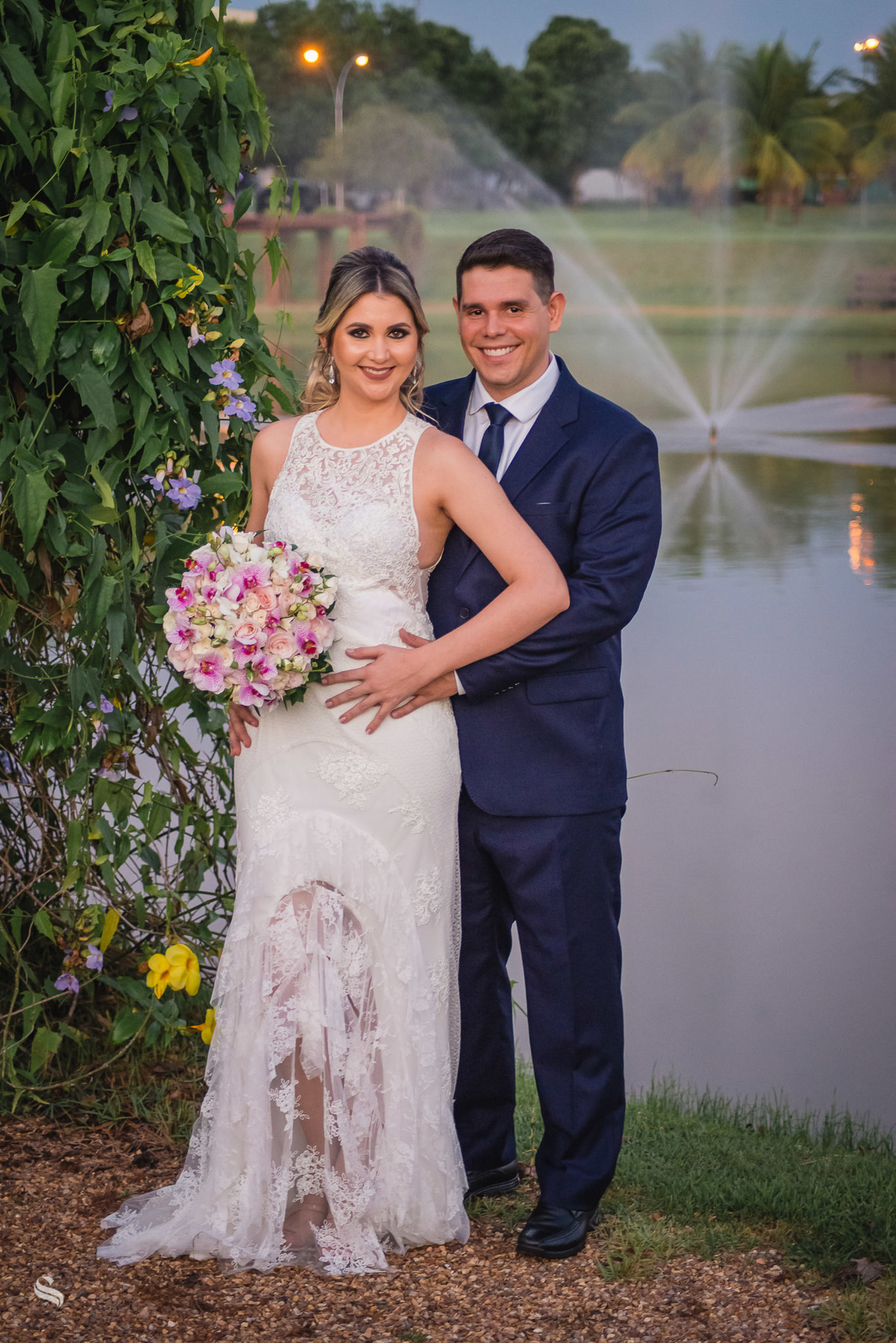 Mini Wedding de Flavia e Everton, realizado no Canto cozinha e conforto, por Sergio Simões fotógrafo de Rondonópolis, Mato Grosso e região.