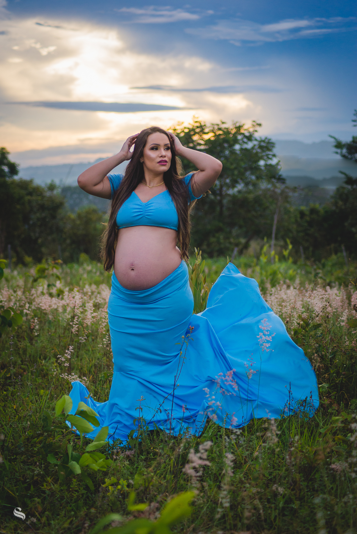 Ensaio de gestante da Thielly em Rondonopolis, por Sergio Simões 