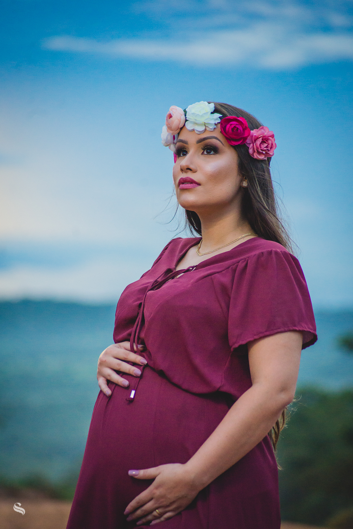 Ensaio de gestante da Thielly em Rondonopolis, por Sergio Simões 