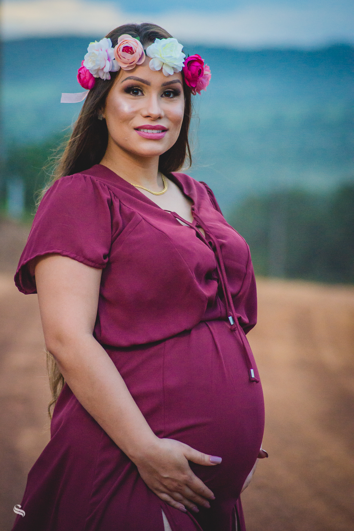 Ensaio de gestante da Thielly em Rondonopolis, por Sergio Simões 