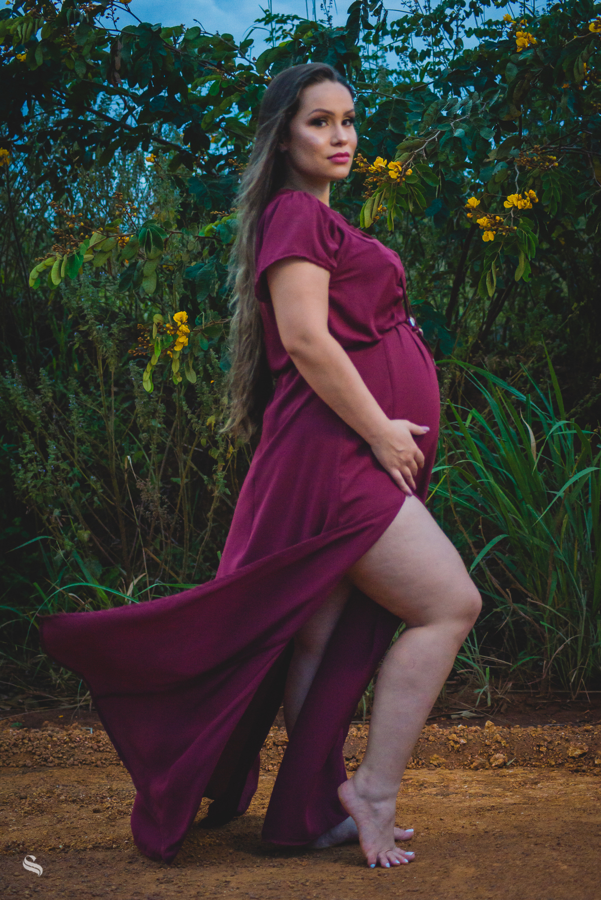 Ensaio de gestante da Thielly em Rondonopolis, por Sergio Simões 