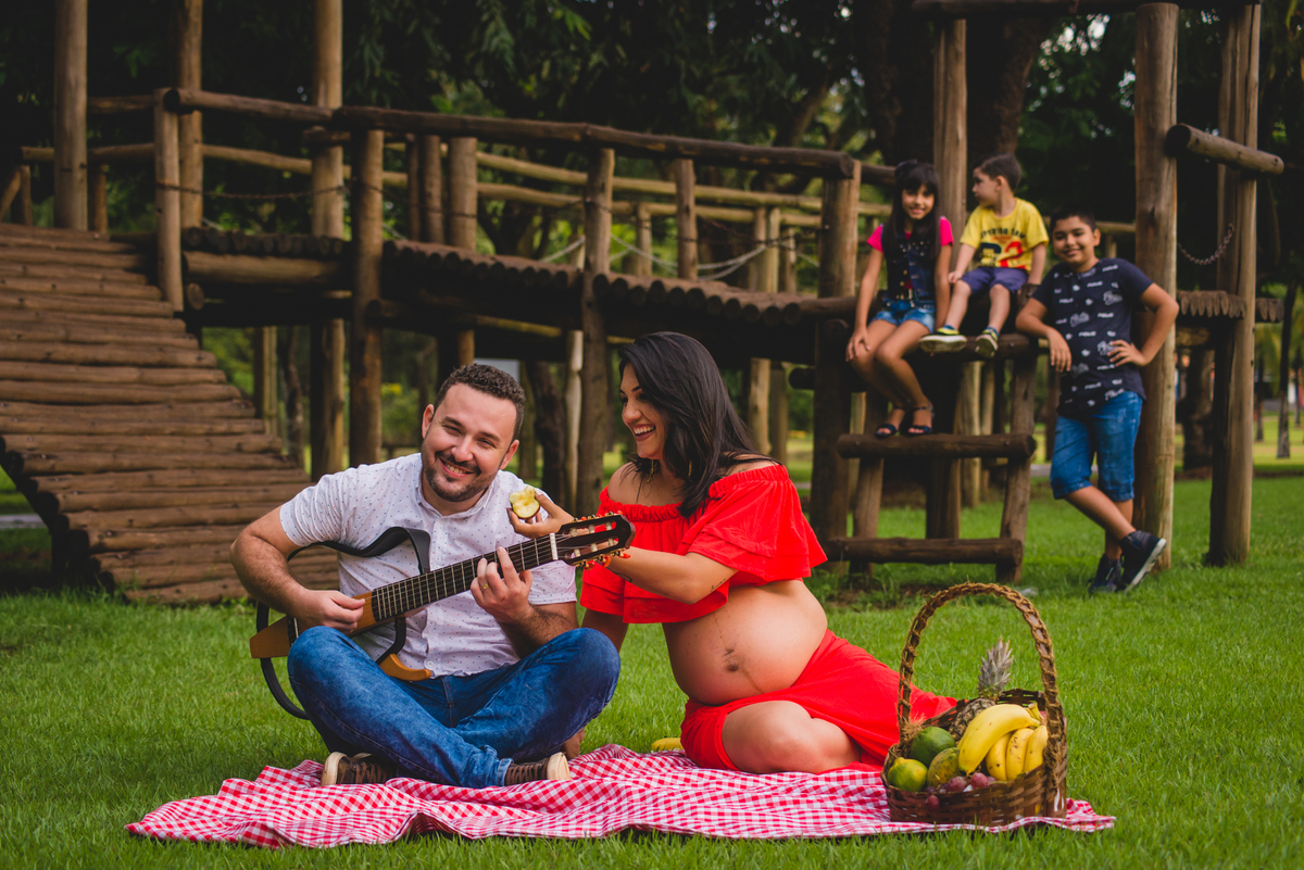 Ensaio de gestante da Flavia e Denner em Rondonopolis, por Sergio Simões 