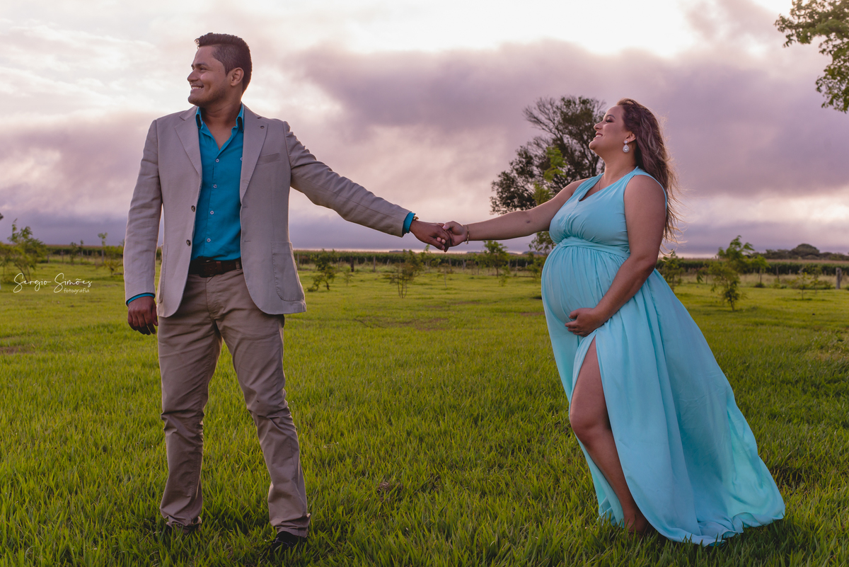 Ensaio de gestante de Gaisy e Peterson em Chapada dos Guimarães, pelo fotografo Sergio Simões 