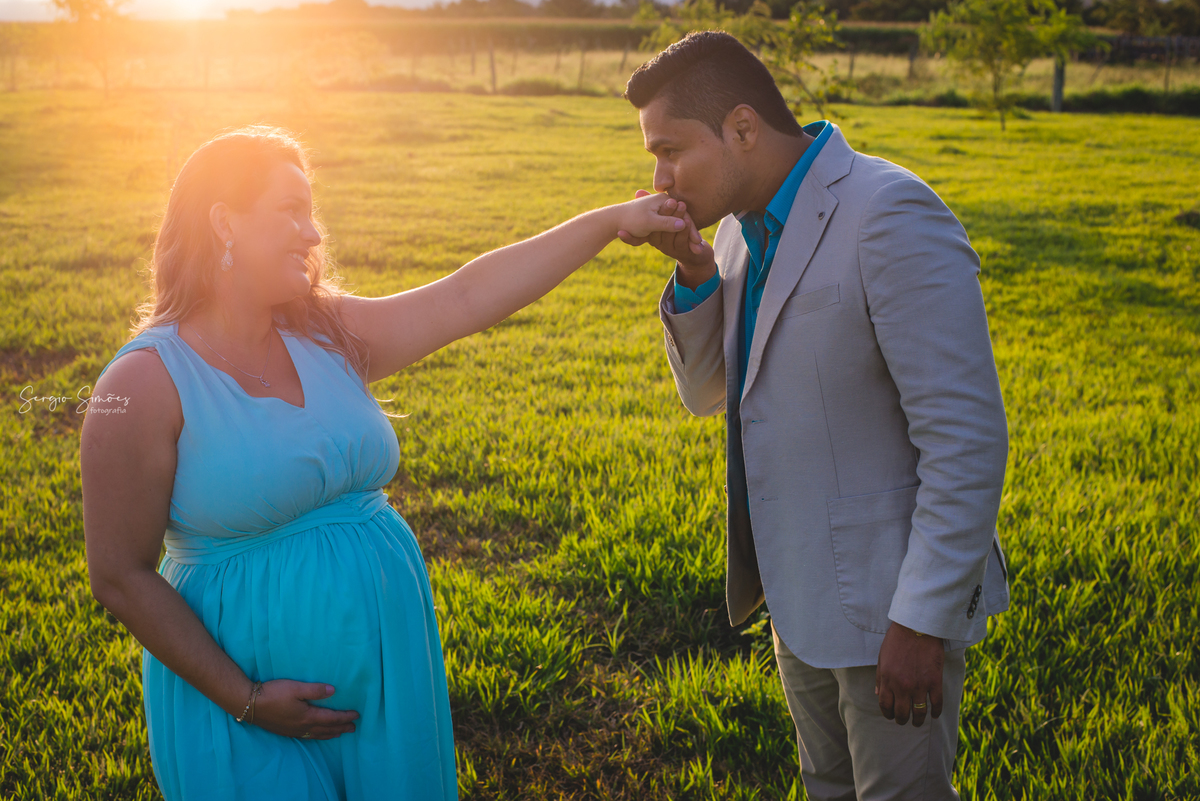 Ensaio de gestante de Gaisy e Peterson em Chapada dos Guimarães, pelo fotografo Sergio Simões 