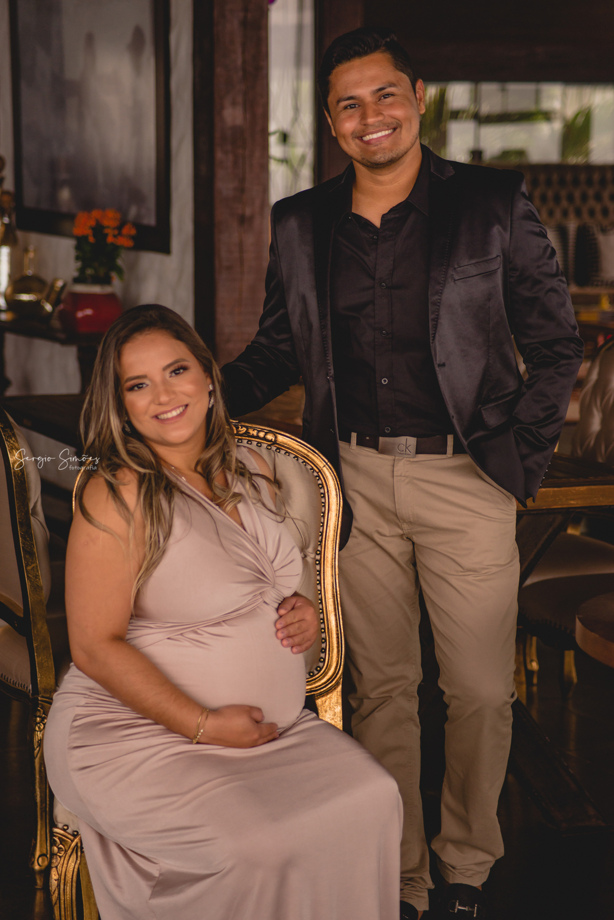 Ensaio de gestante de Gaisy e Peterson em Chapada dos Guimarães, pelo fotografo Sergio Simões 