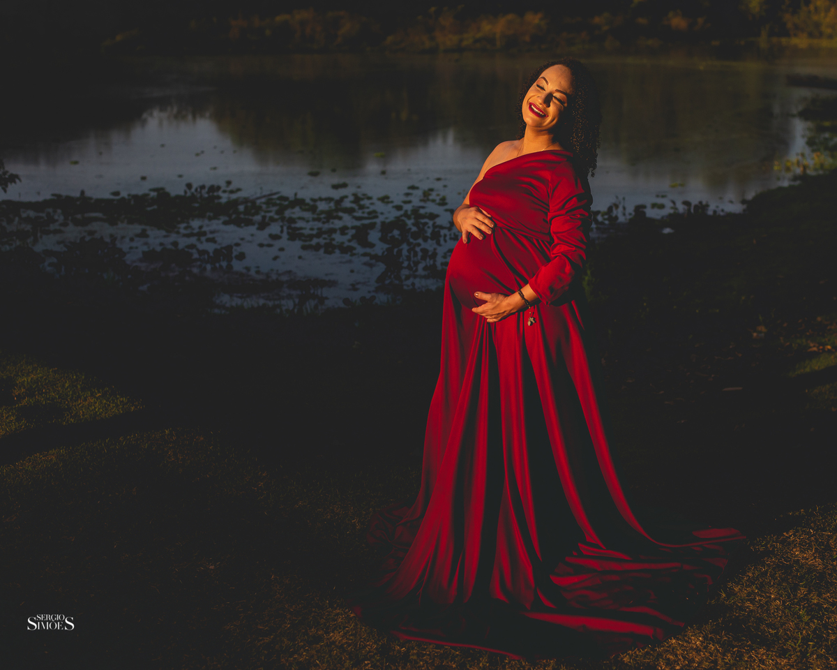 Ensaio de gestante da Carol no Espaço Bem Viver em Rondonópolis, pelo fotografo Sergio Simões